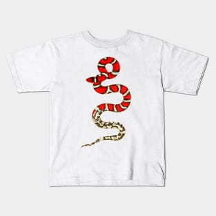 serpent,cobra,reptile,viper,venom,lizard,rattlesnake,king cobra,dragon,hydra,poison,venomous,plumber's snake,pythonidae,pythons,auger,python,squamata,serpentine,worm,big,ophidian,rattlesnakes,medusa,snakebite Kids T-Shirt